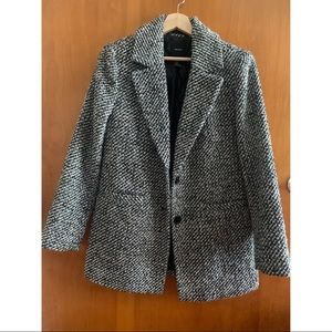Cute tweed blazer / coat- medium. Quilted inside.
